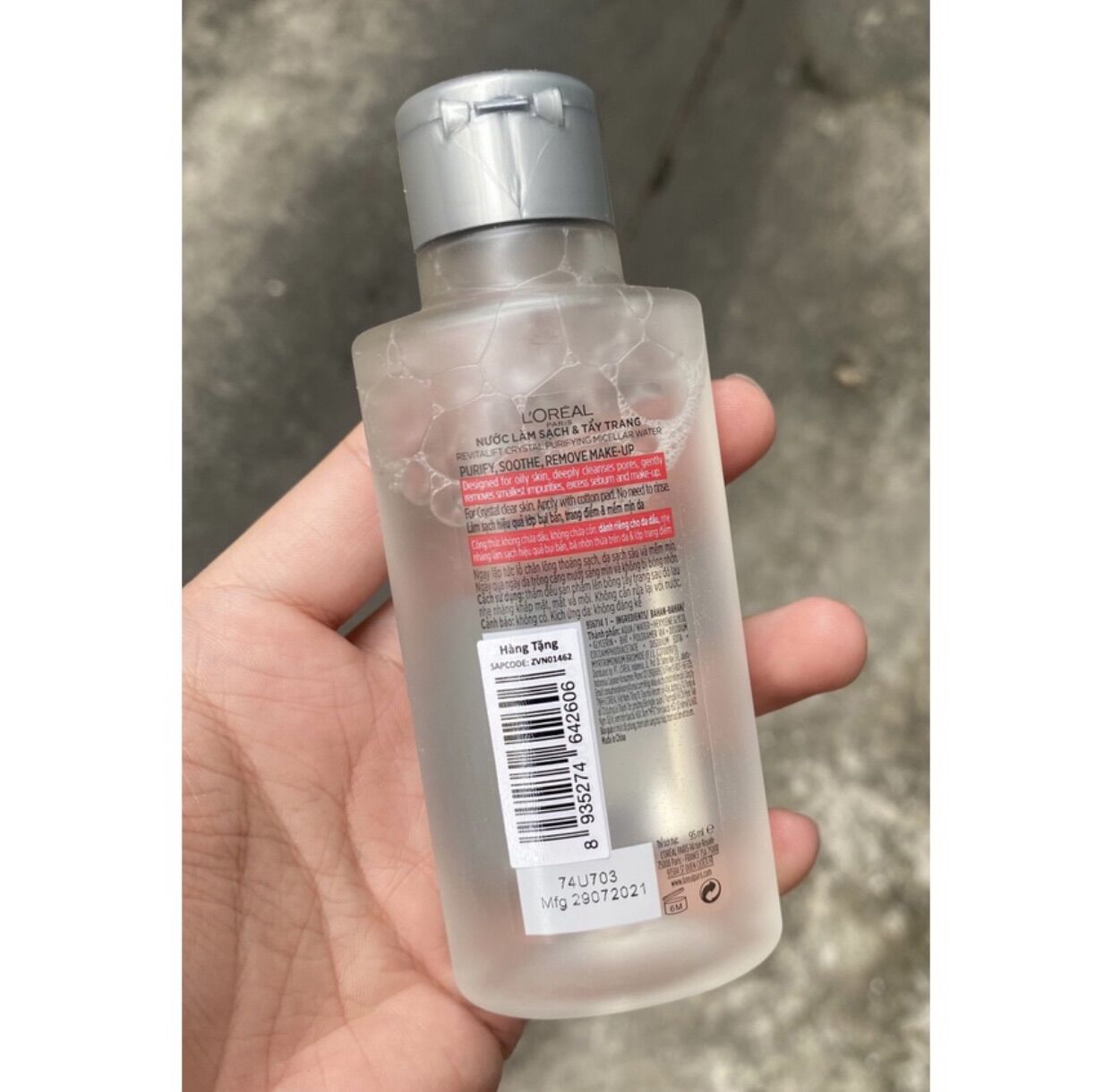 Nước tẩy trang Loreal RevitaLif 95ml