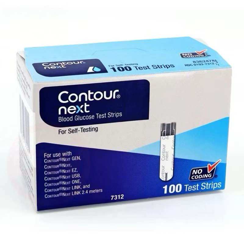 (Date xa) Que thử đường huyết Contour Next 70que