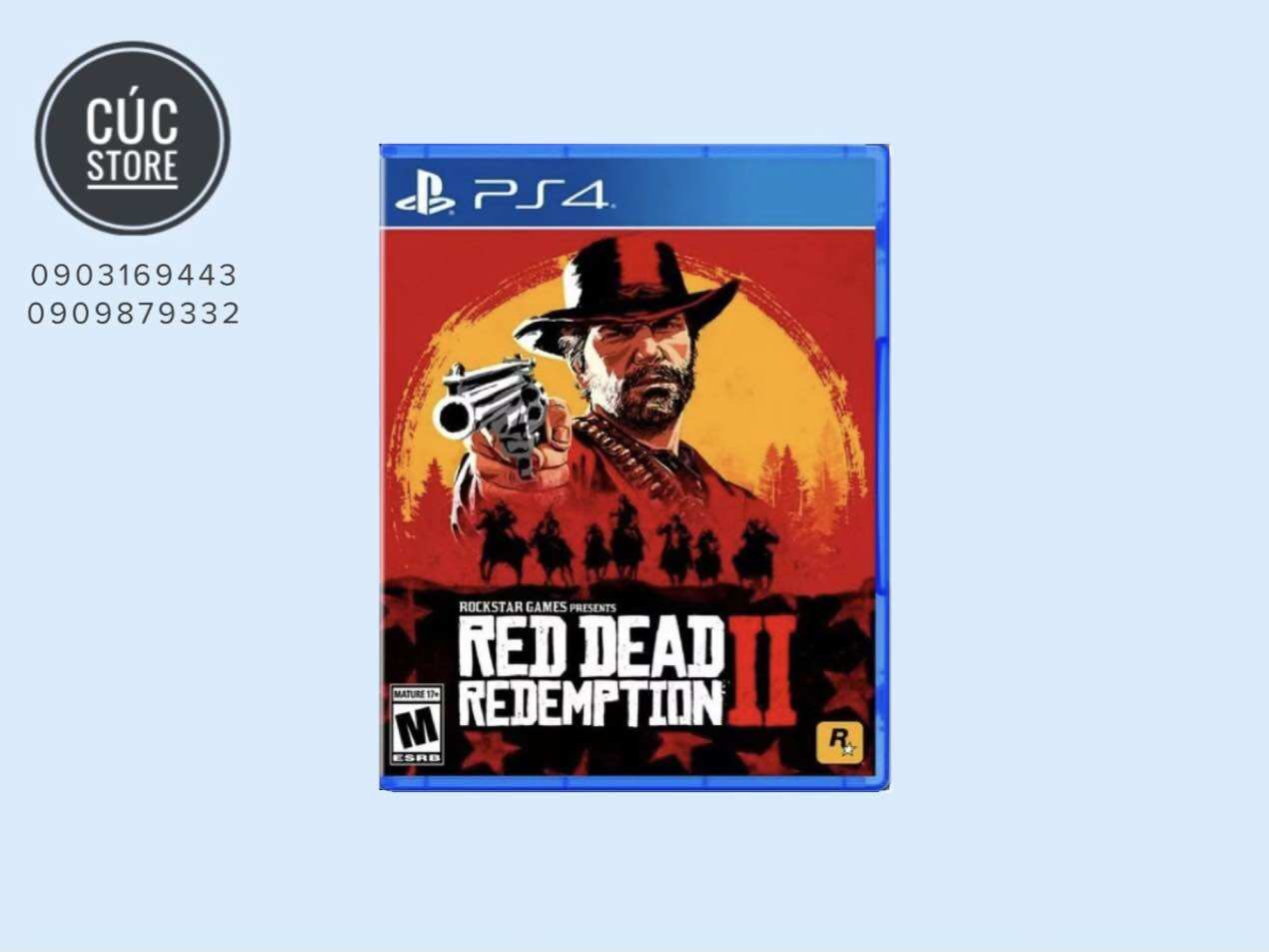 Đĩa chơi game PS4: Red Dead Redemption 2