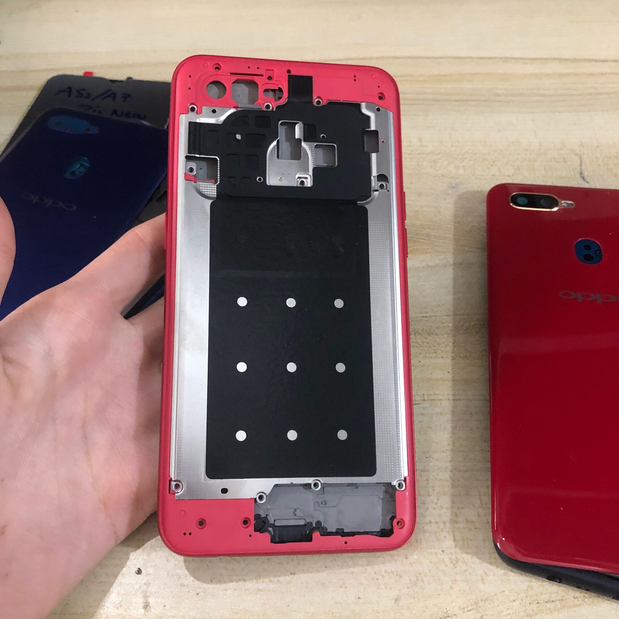 Bộ Vỏ + Sườn Oppo A5s ( CPH 1909 ) Zin Hàng Cao Cấp