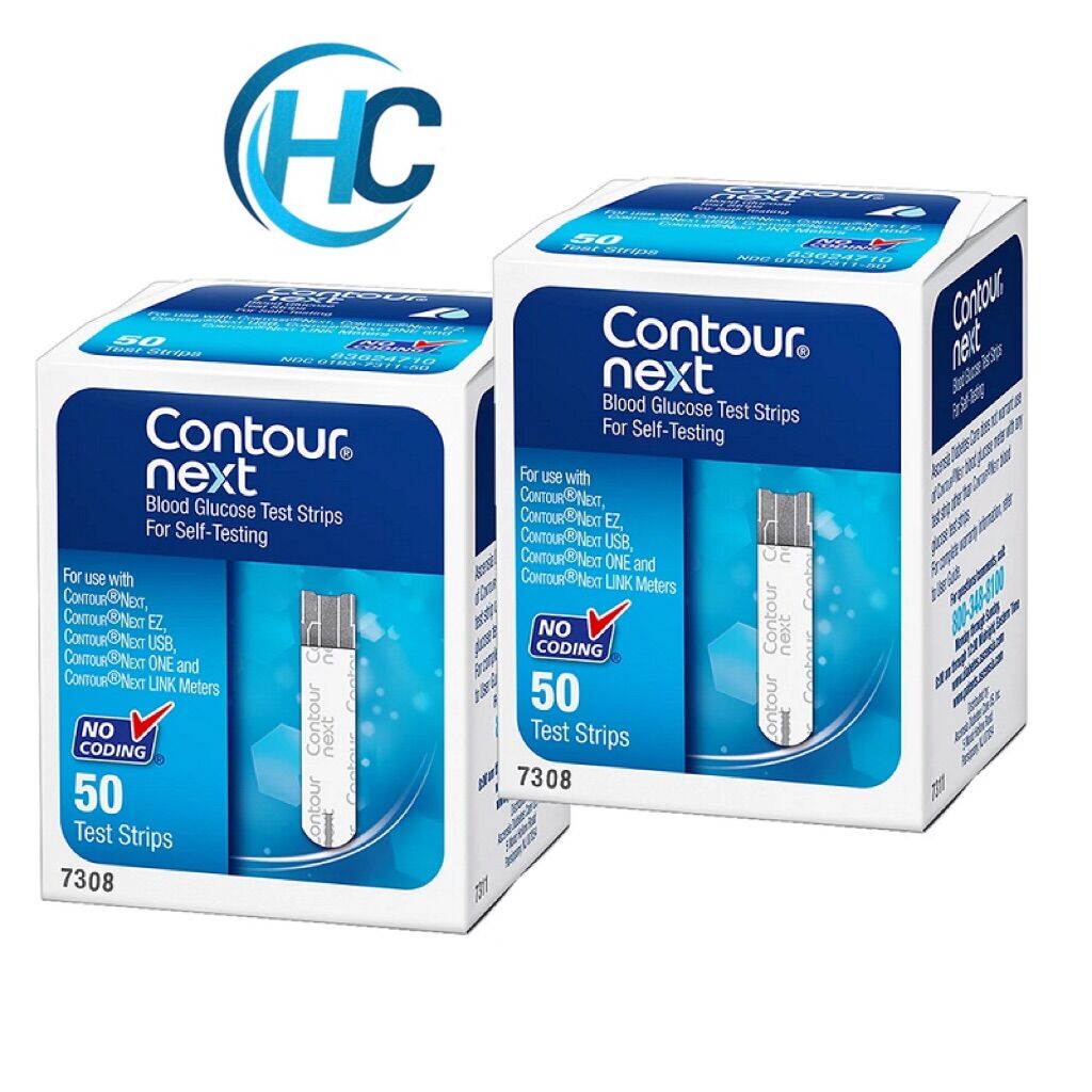 [CHÍNH HÃNG] Que Thử Đường Huyết Contour Next (Hộp 50 que)