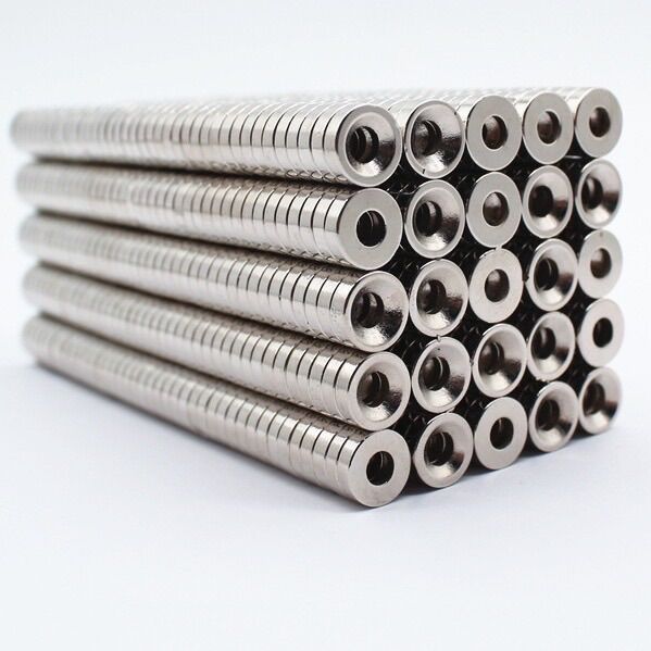 Combo 40 viên nam châm đất hiếm 15x3 lỗ 4mm