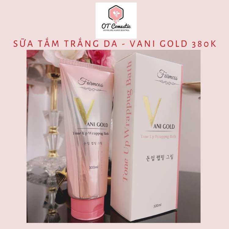Sữa tắm Vani Gold hương nước hoa