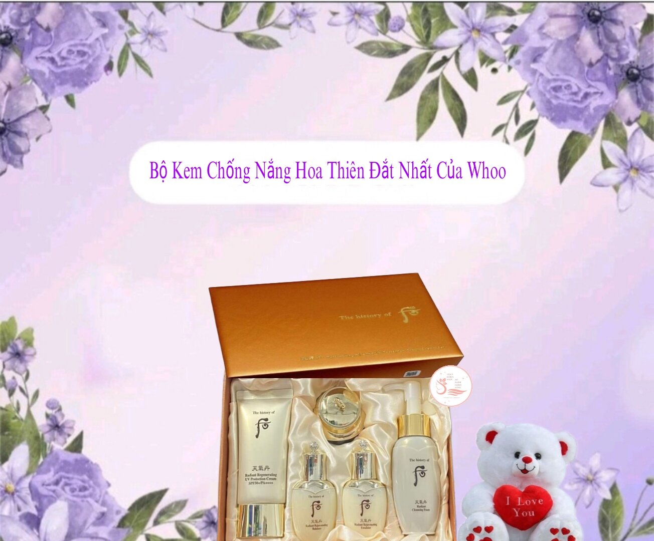 Bộ Kem Chống Nắng Tái Sinh,Phục Hồi Da Ngay Cả Khi Đi Nắng