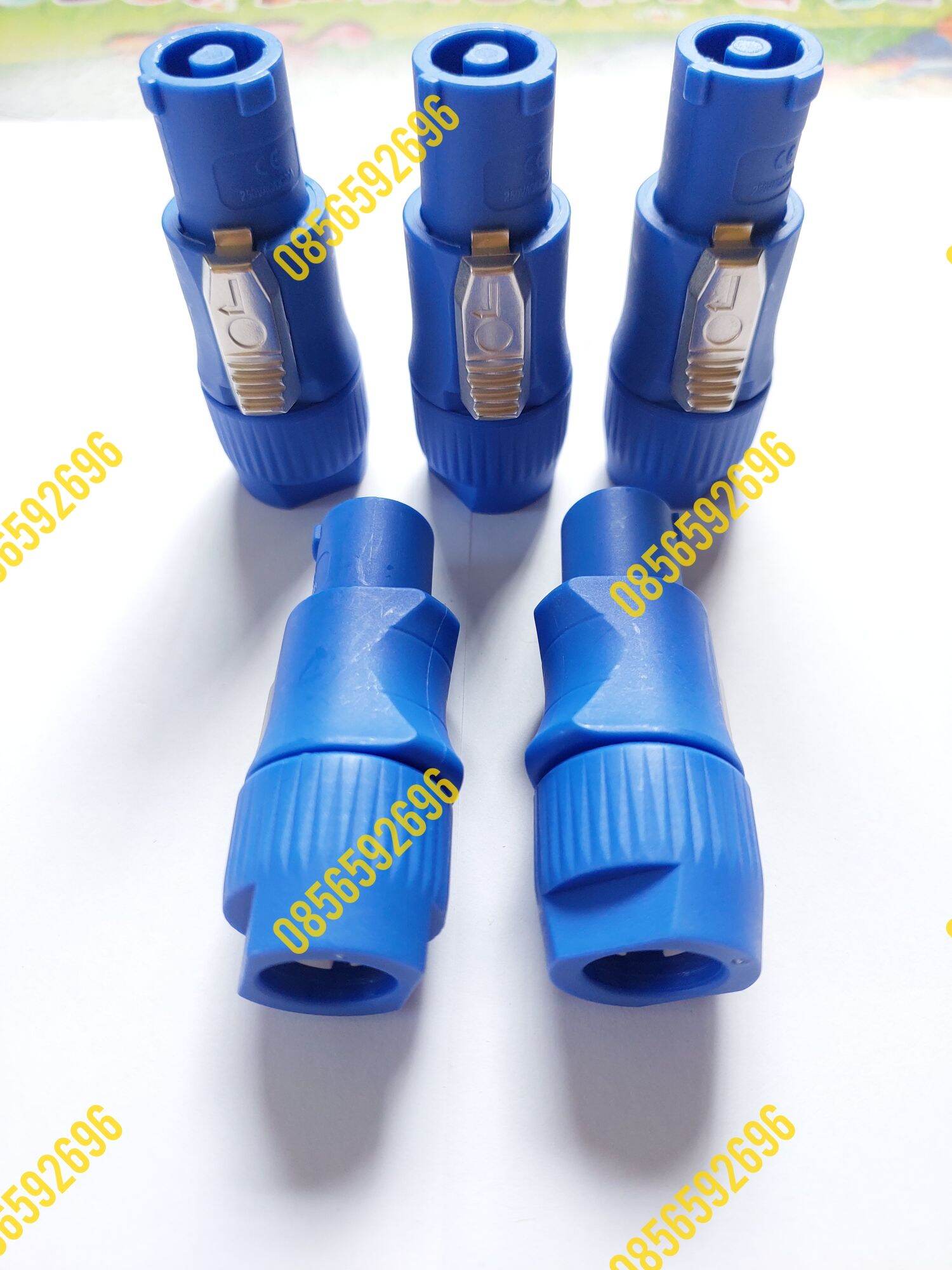 Jack cắm nguồn 3pin, bộ 10 chiếc