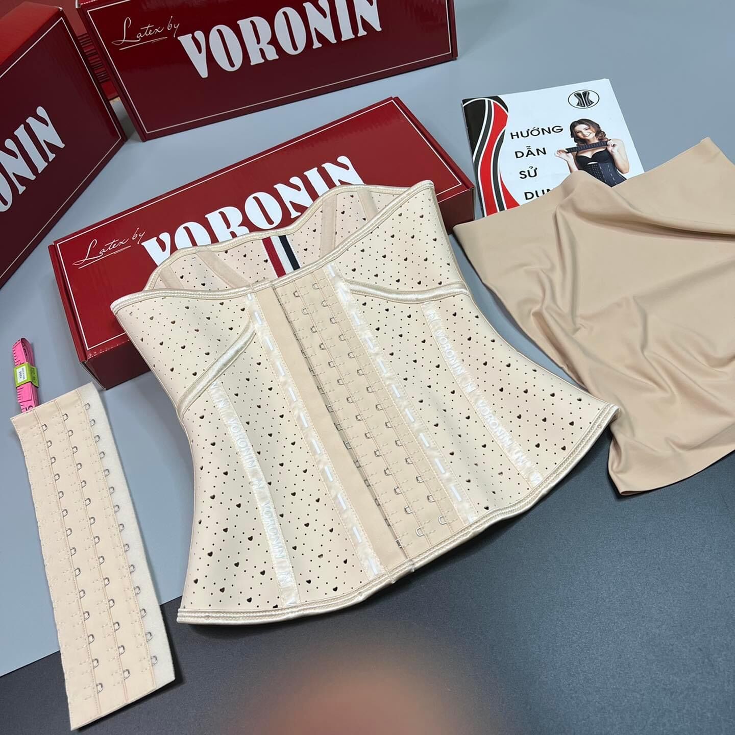 Đai latex Voronin cao cấp, siêu siết eo, dài 26cm, 29cm nhập khẩu Italia-Sẽ mang đến cho bạn 1 body HOÀN HẢO.