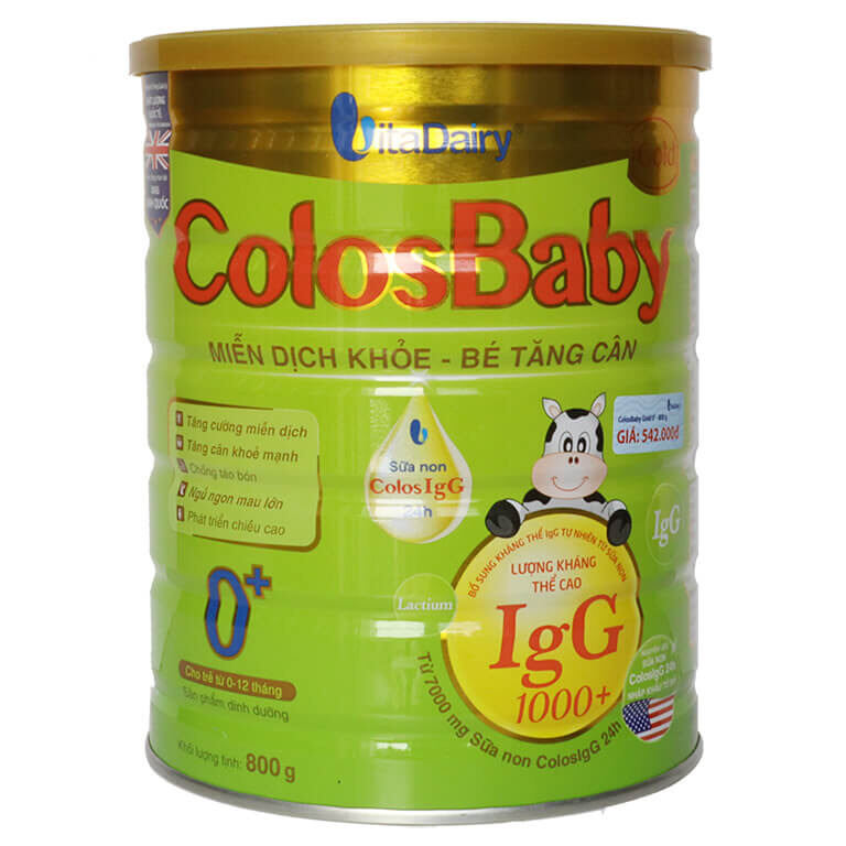 Sữa Colosbaby Gold 0+ 800G Dành Cho Bé Dưới 1 Tuổi Bổ...