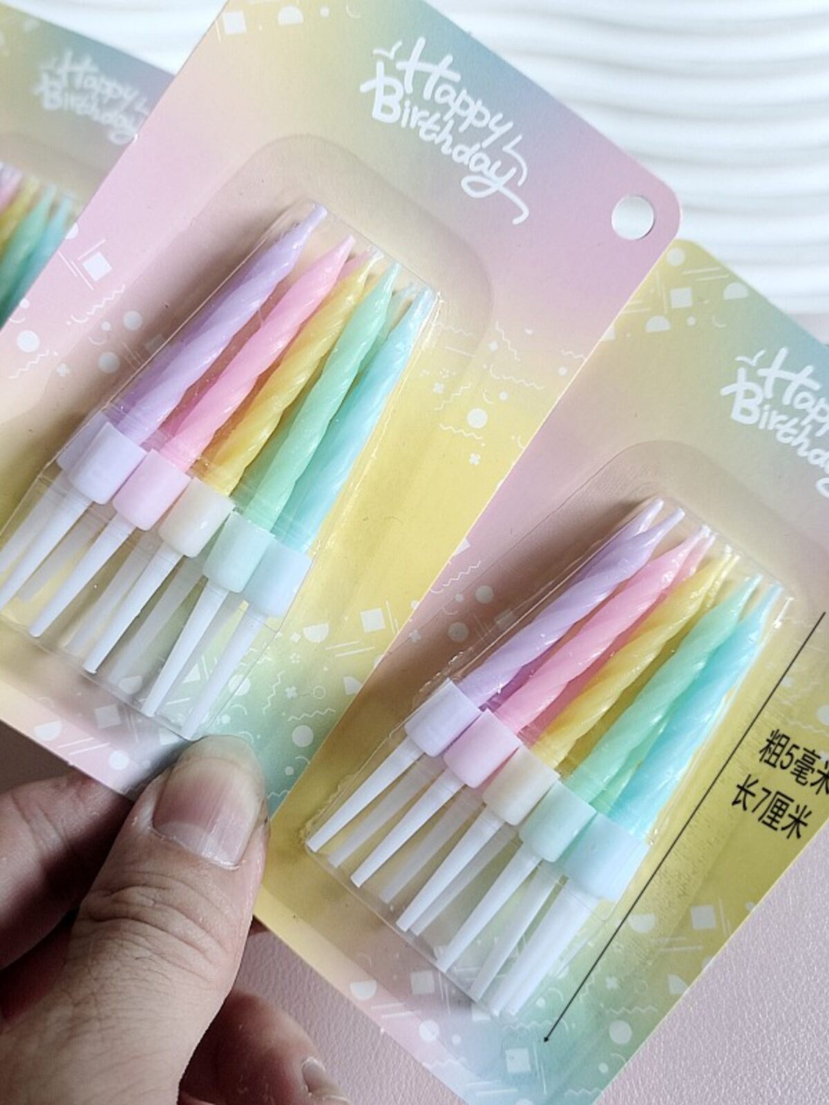 Romantic Birthday Cake Candle Creative Spiral Decorative Baking Plugin Party Decoration Children's Festive Celebration Supplies Giá 1,030,000 Đồng*Miễn phí vận chuyển