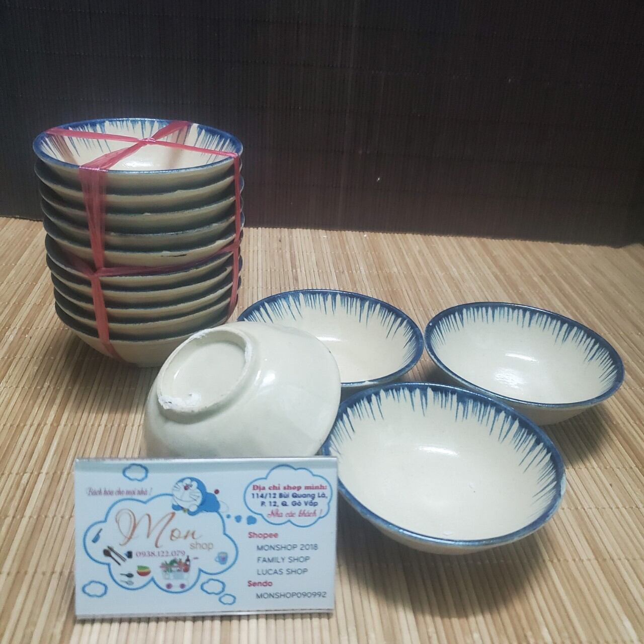Combo 10c chén bánh bèo,trứng nướng,... giá rẻ
