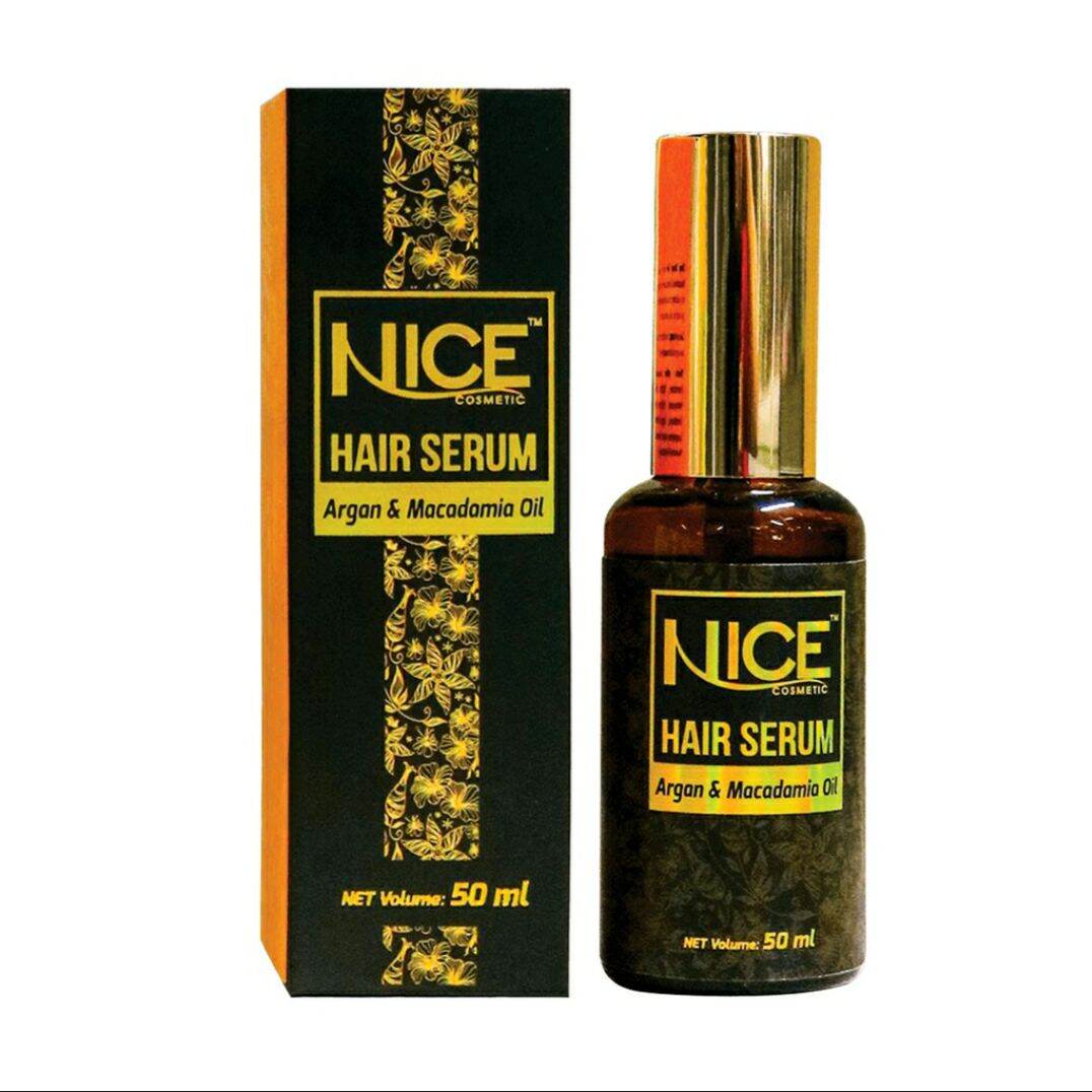 Tinh Dầu Dưỡng Tóc Nice Serum 50Ml Giữ Nếp Tóc Uốn