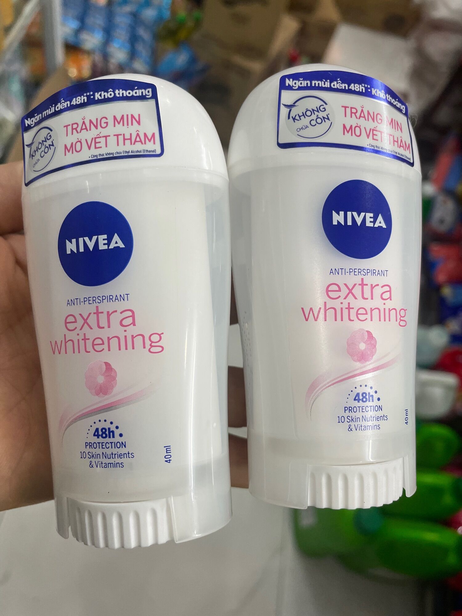 Lăn khử mùi dạng Sáp Nivea mẫu mới