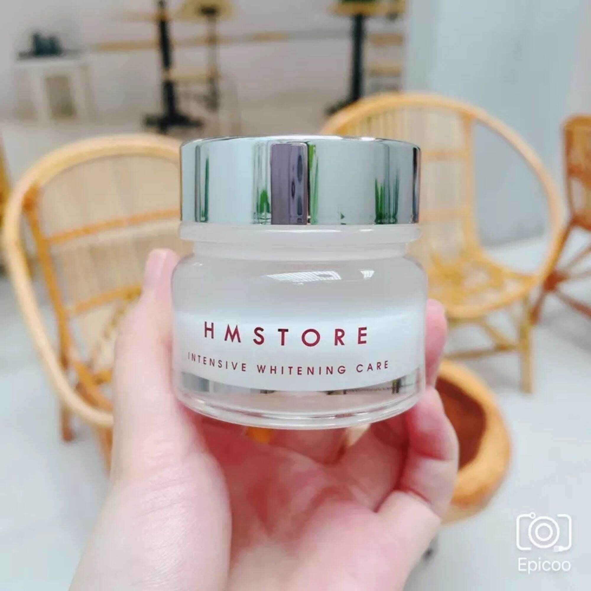 Kem face trắng hồng hm store 20g