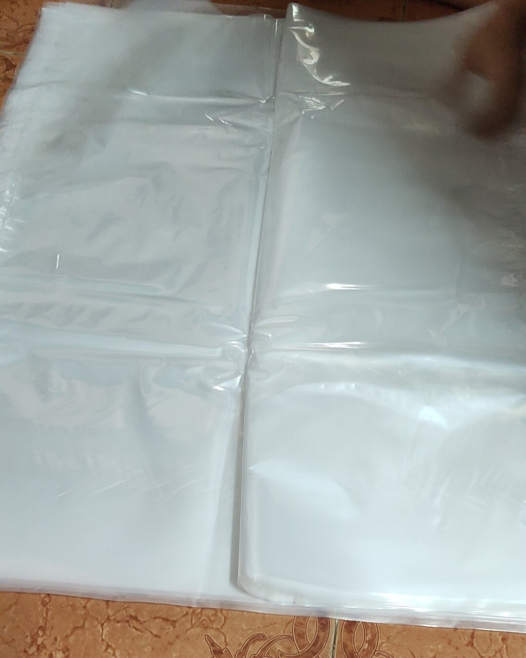 1 cái túi pe đóng hàng khổ rộng 50cmx70cm