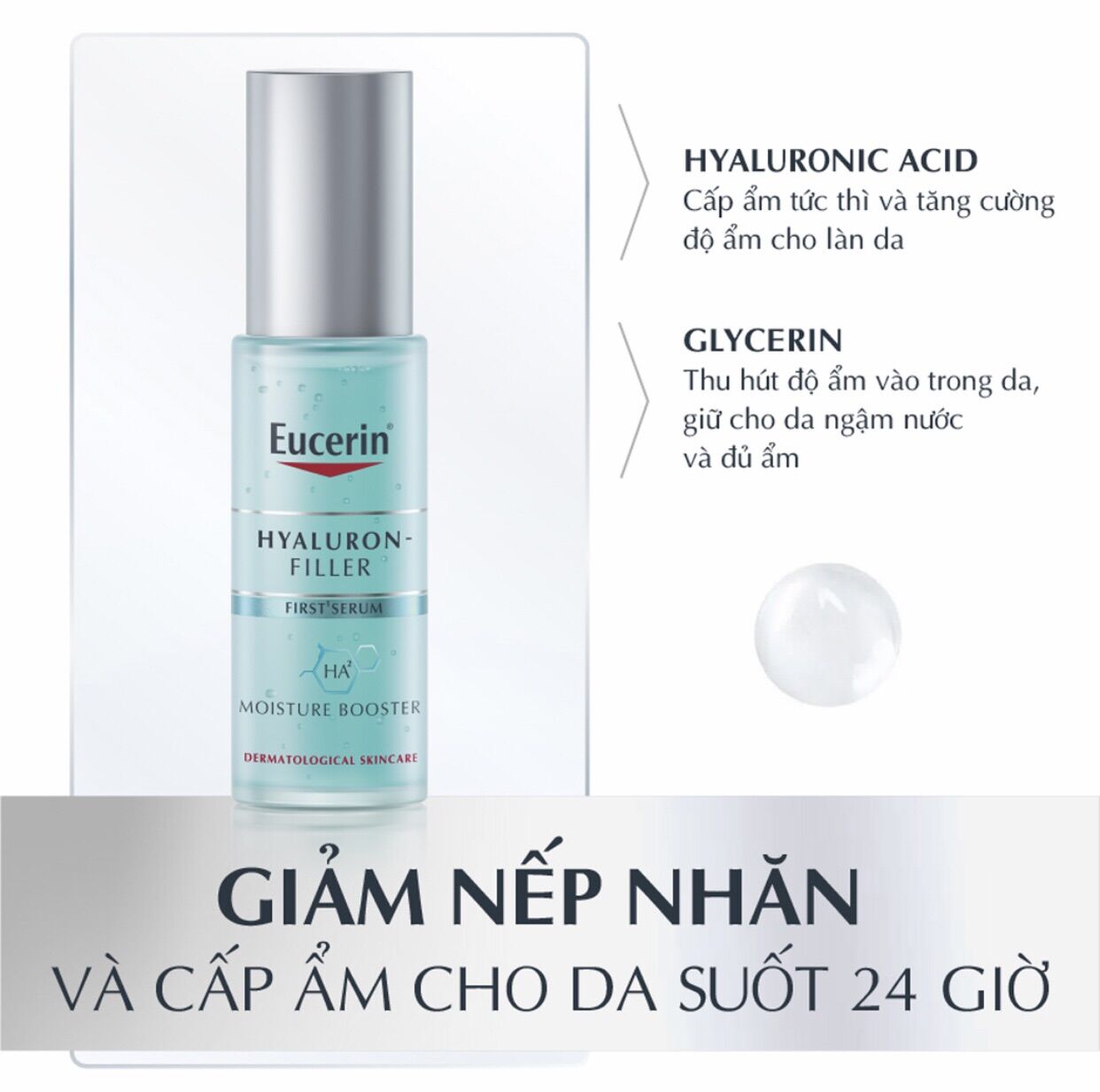 Tinh Chất Cấp Ẩm & Ngăn Ngừa Lão Hóa Eucerin 30ml