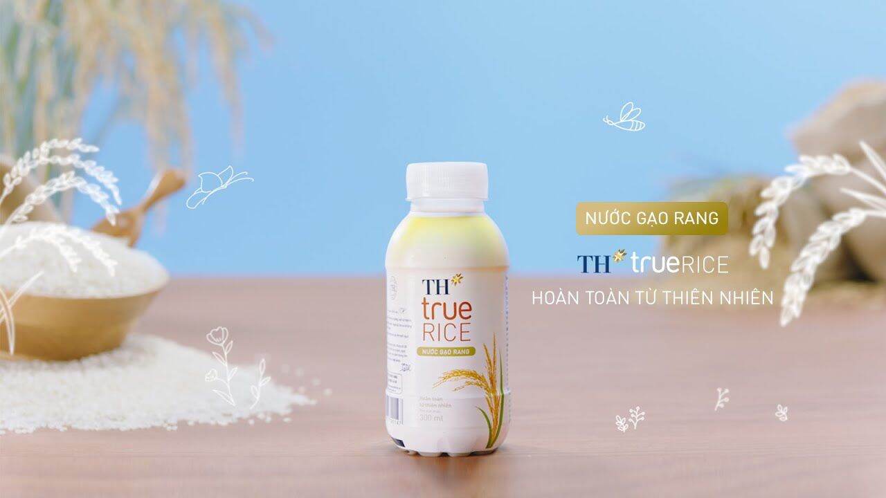 [HCM]Nước Gạo Rang TH true RICE (06 chai 300 ml)
