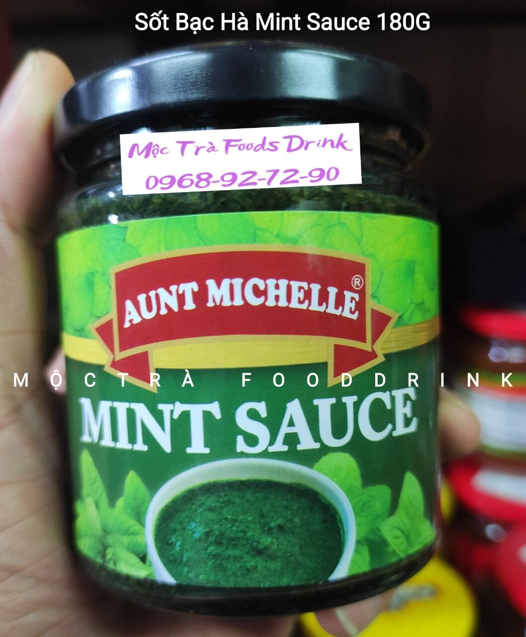 Mint Sauce Sốt Bạc Hà hiệu Essential Waitrose 275 Gram