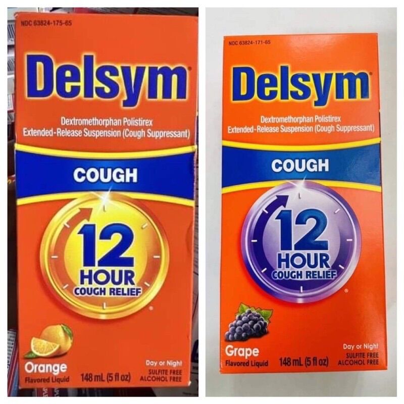 Siro h.o delsym 12hr 4+ 148ml
