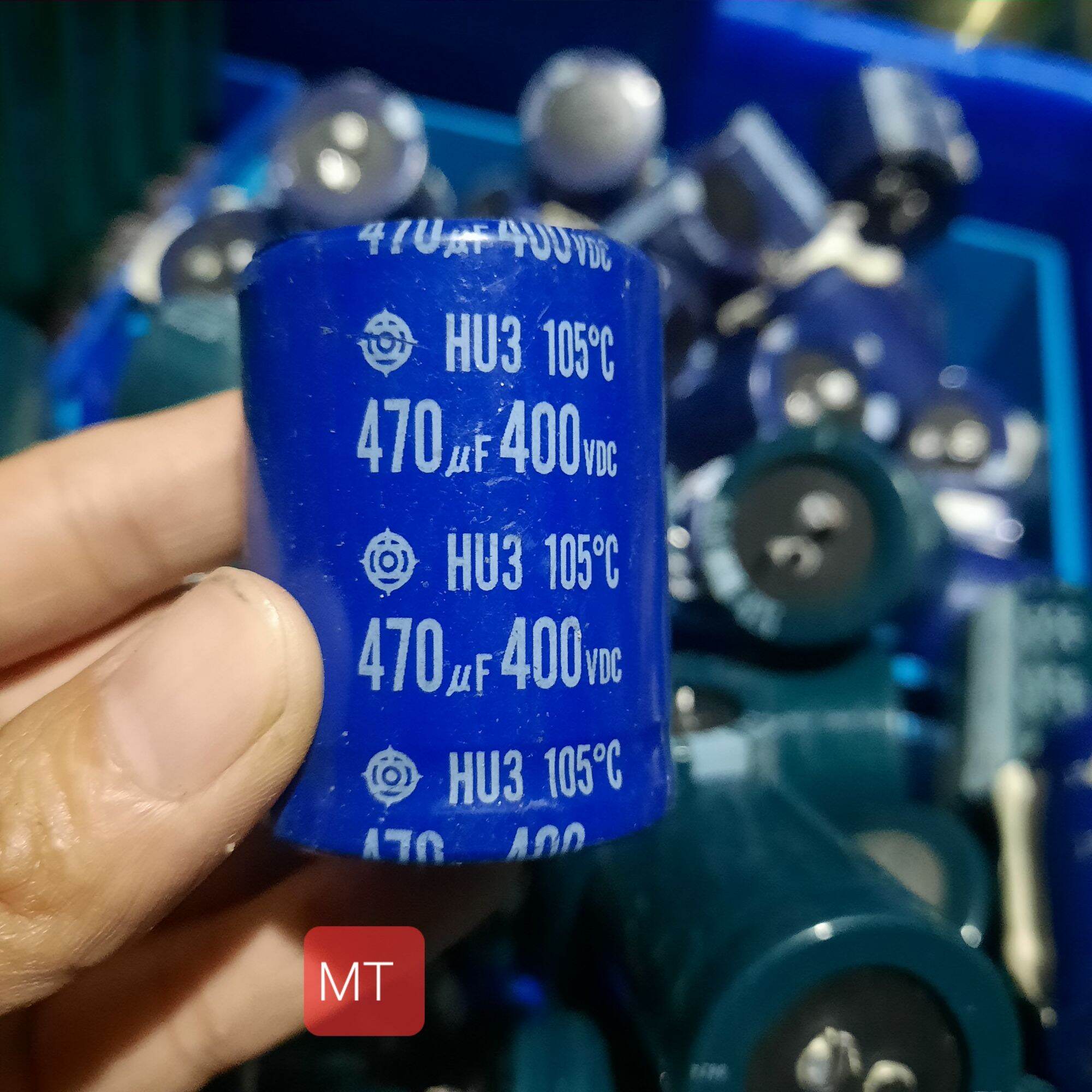 Tụ 470uf-400v/450v (size 3,5cm) tụ sịn hàng TM