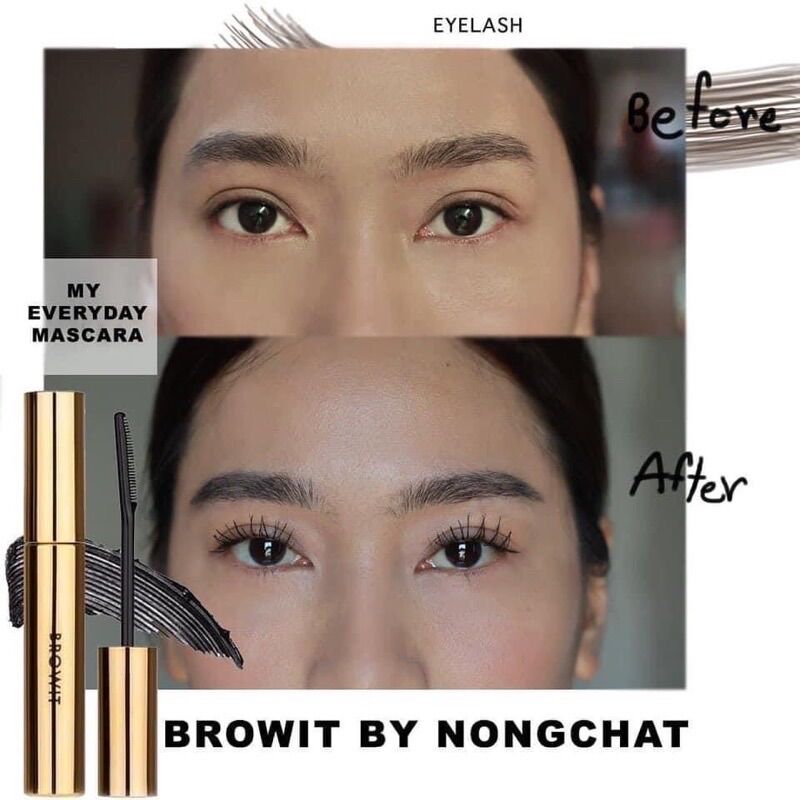 [100% Thái N.D] MASCARA NONGCHAT BROWIT THÁI LAN