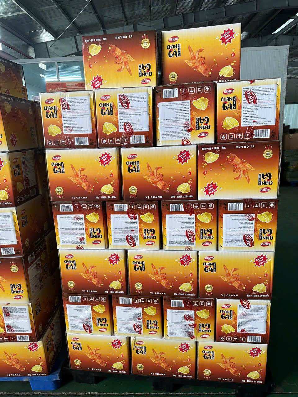 Combo 30 chân gà rút xương kenyo 30g siêu bự