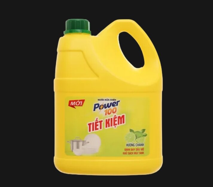 Nước rửa chén power 100 tiết kiệm 3.5kg