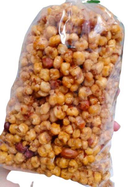 500g bắp rang đậu phộng cay ngon, bao ghiền