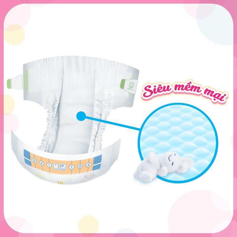 Tã/bỉm dán Merries size NB 90 miếng (Cho bé dưới 5kg)