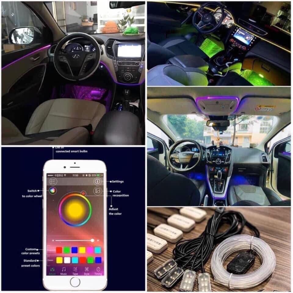 Led Viền Nội Thất ô tô