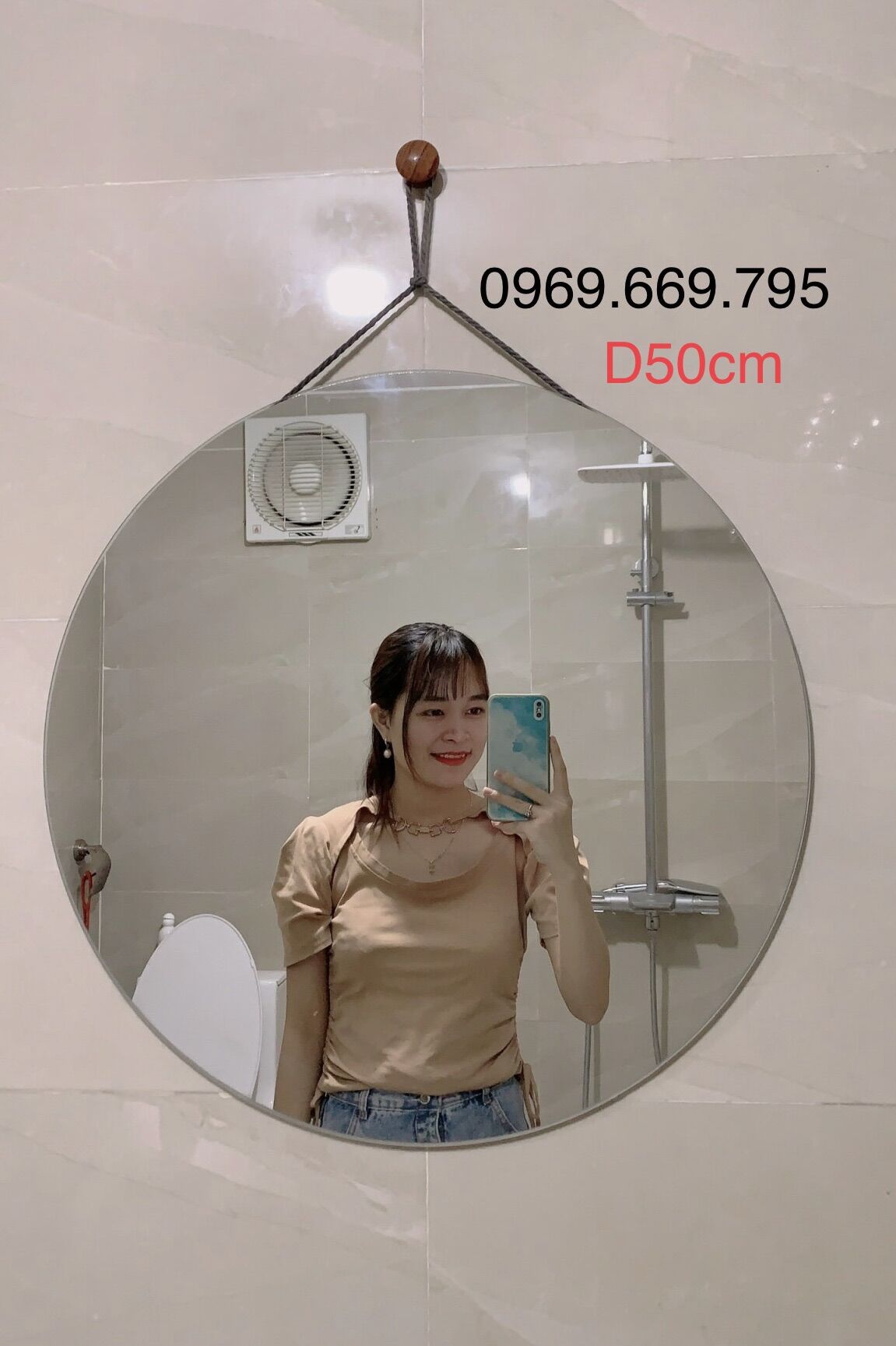 Gương treo tường nhà tắm