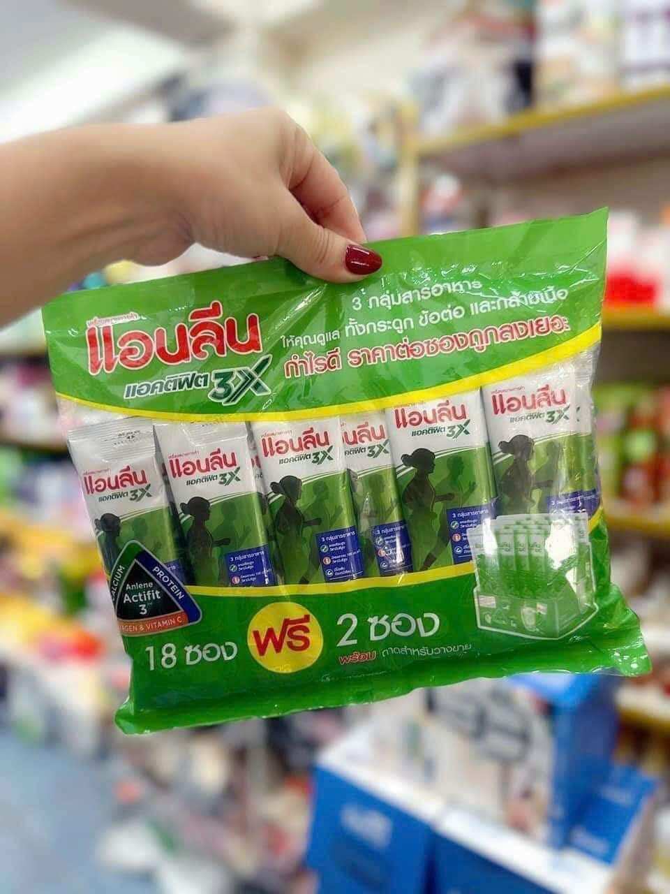 Bịch 20 Gói Sữa Anlene Thái Lan 500G