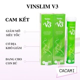 VINSLIM V3 👍 [CHÍNH HÃNG] ❤️ VIN SLIM V3 GIẢM CÂN