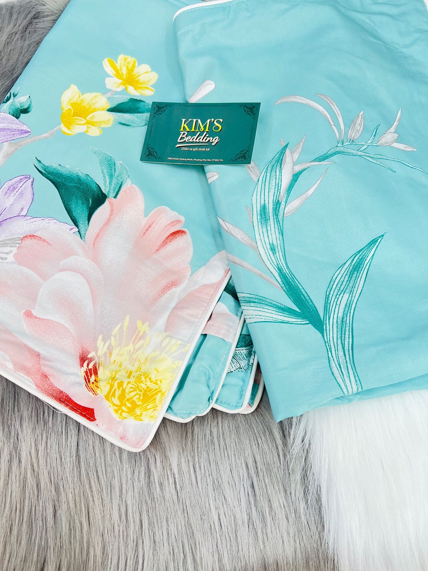 [TENCEL LỤA] Bộ 4 món ga tencel mềm mịn giá rẻ Kim’s Bedding
