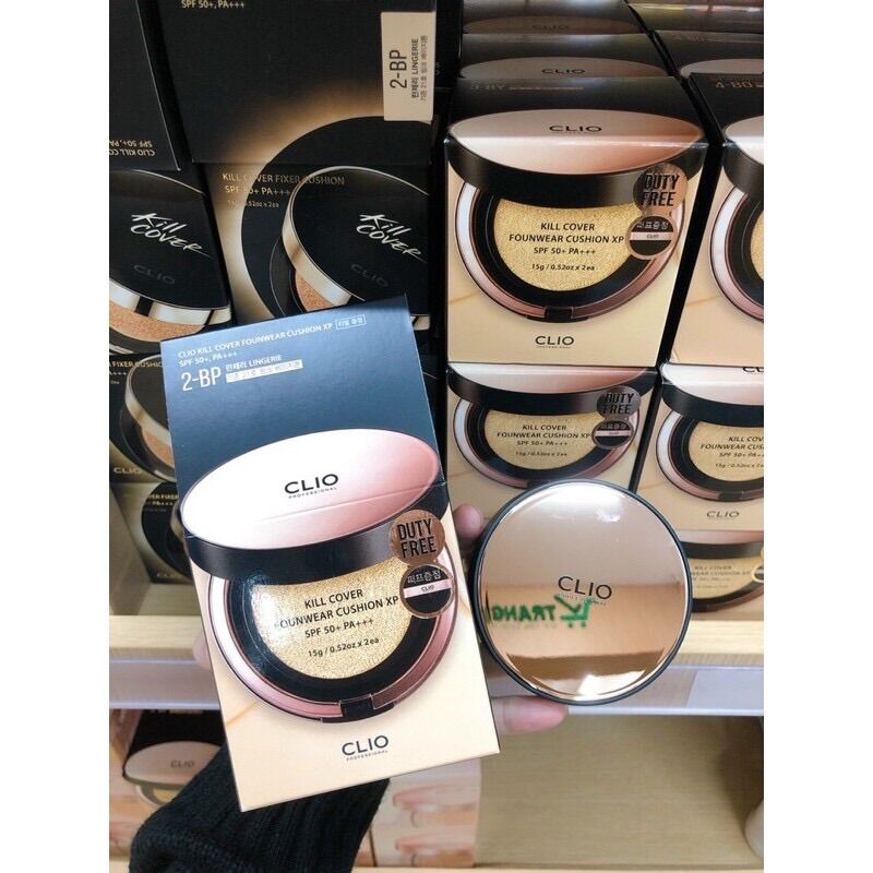 Phấn Nước Clio Stay Perfect Cover Cushion SPF 50+ PA++++ ( Tặng Kèm Lõi )