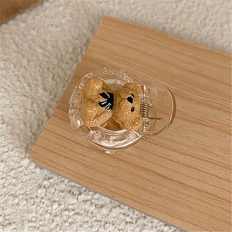 Kẹp Tóc Mini Hình Gấu Phong Cách Hàn Quốc Dễ Thương