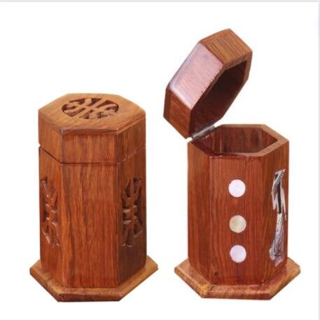 Hộp đựng tăm gỗ hương