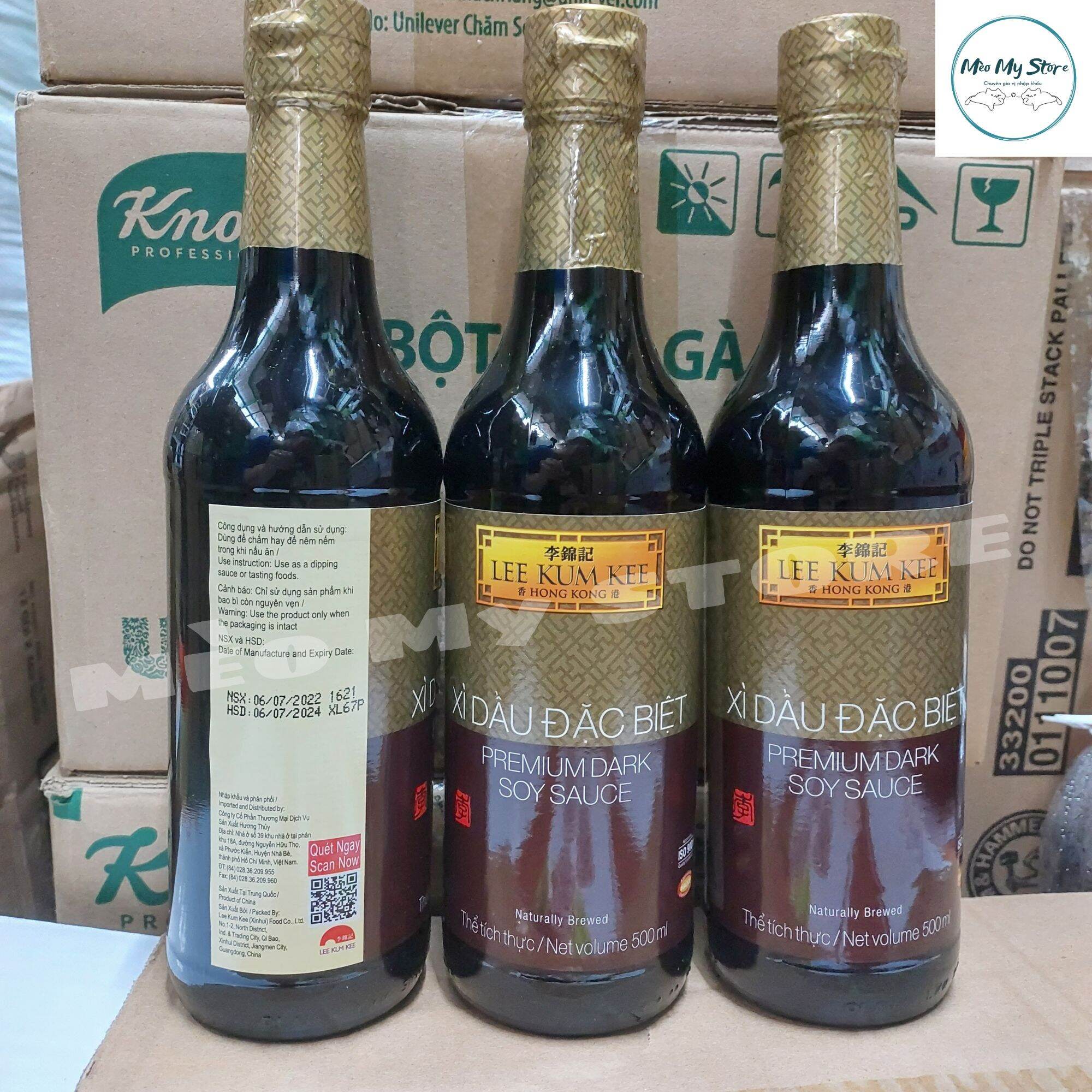 (Lee Kum Kee) Xì Dầu Đặc Biệt, Hắc Xì Dầu Đặc Biệt 500ml