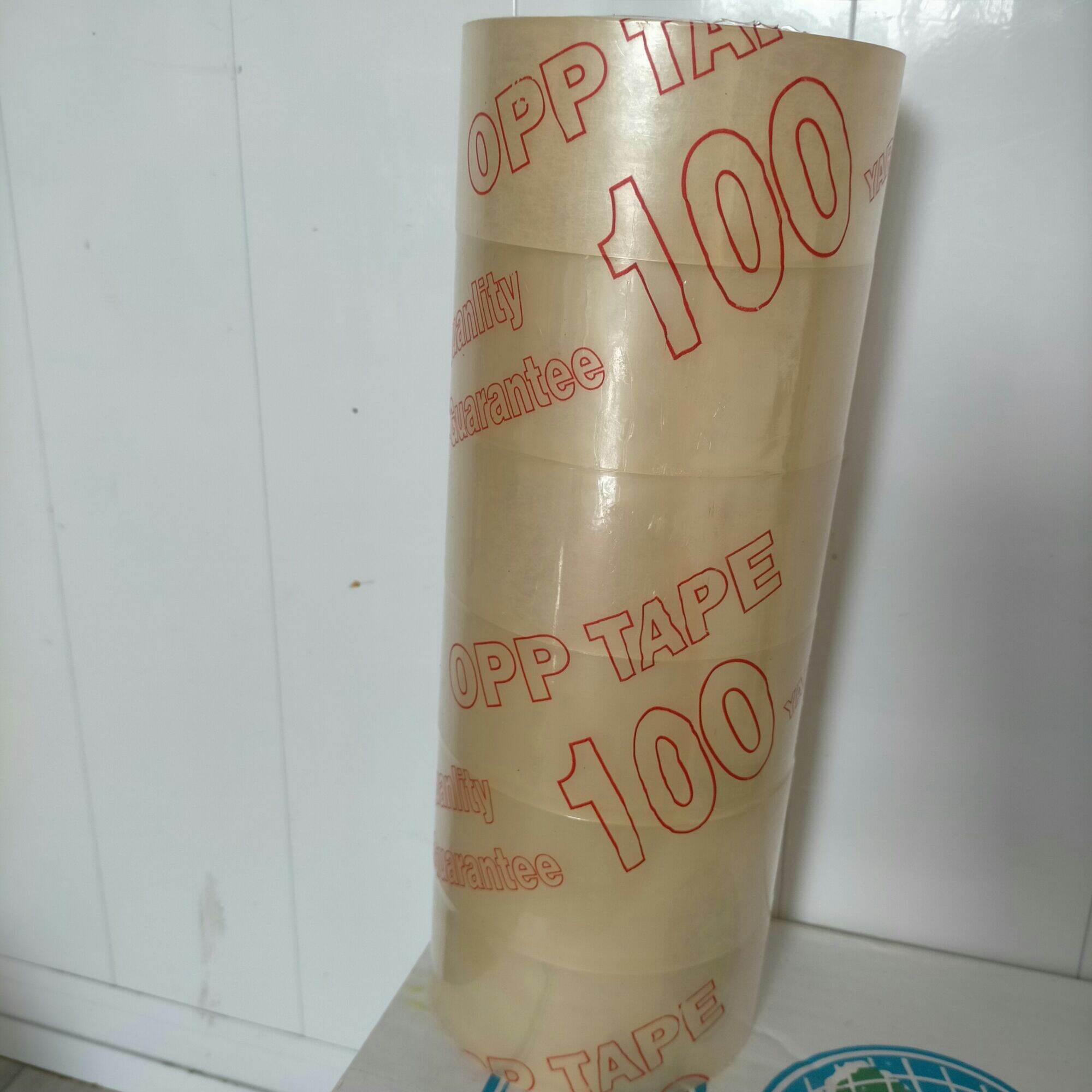 6 cuộn Băng keo trong/ đục 100yard