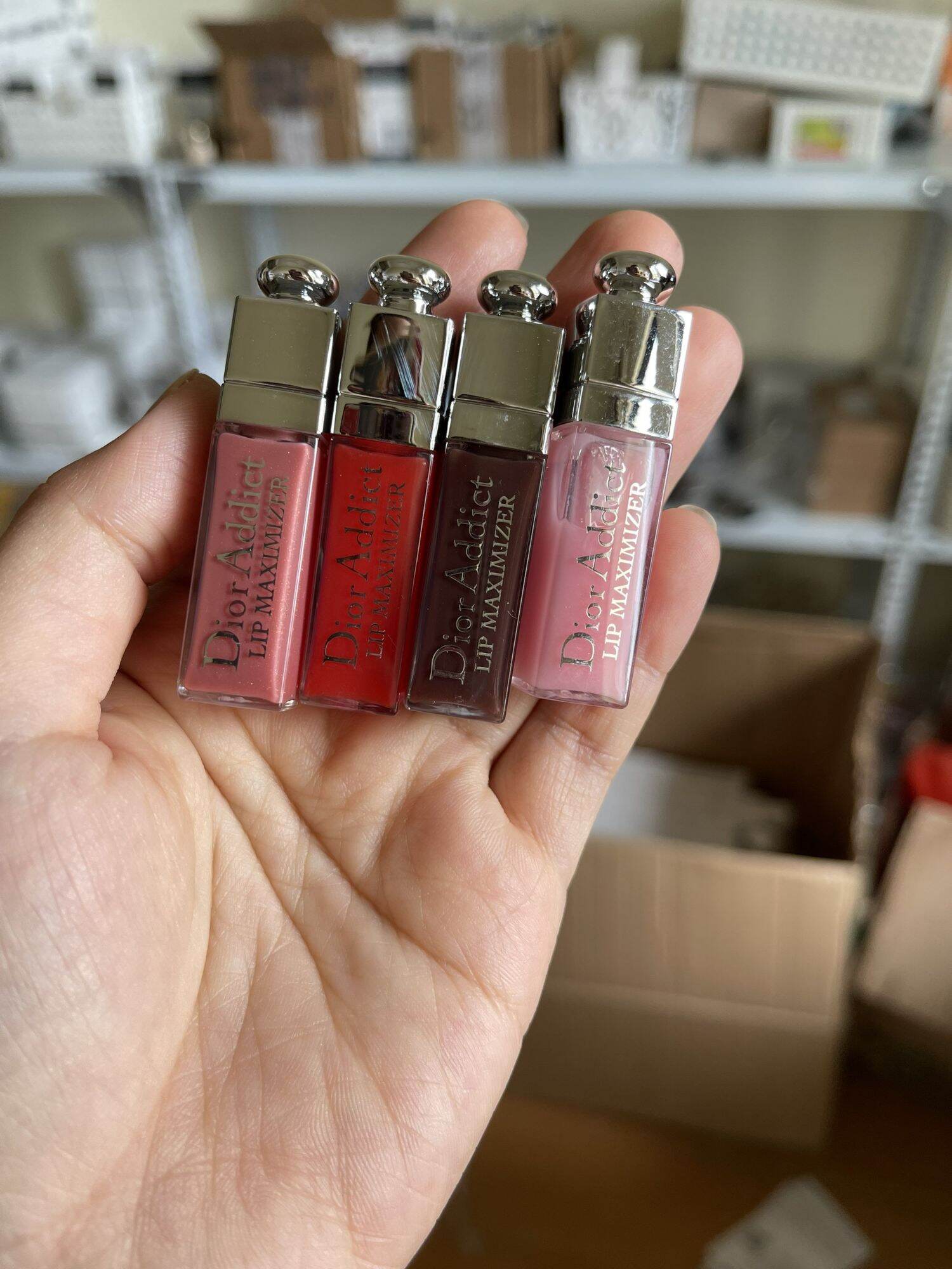 Son dưỡng môi collagen Dior Addict Lip Maximizer 001 mini