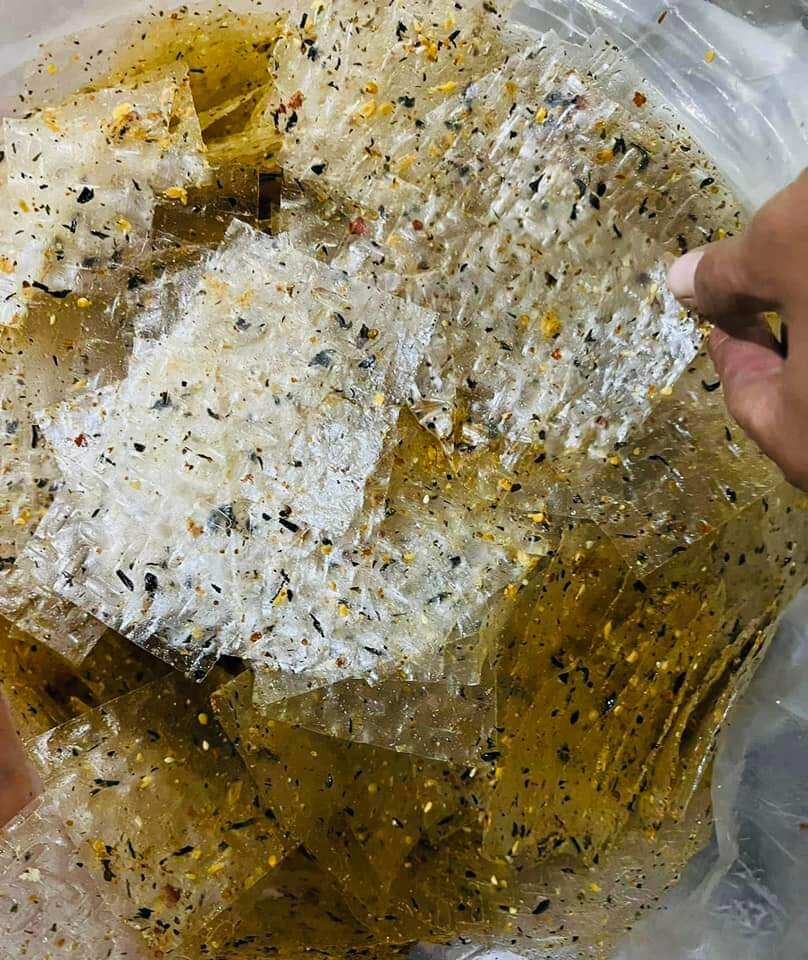 500 g Bánh tráng trộn rong biển