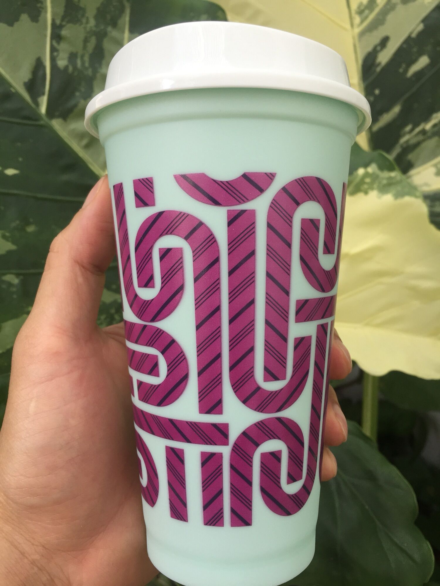 Ly đổi màu starbucks dùng cho thức uống nóng