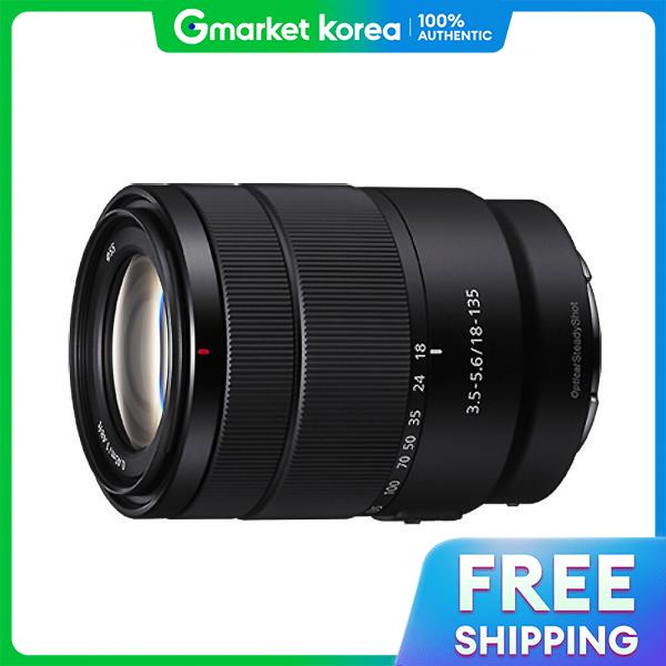 Sony | Ống kính Alpha E 18-135mm F3.5-5.6 OSS chính hãng bộ sản phẩm SEL18135 đại lý chính