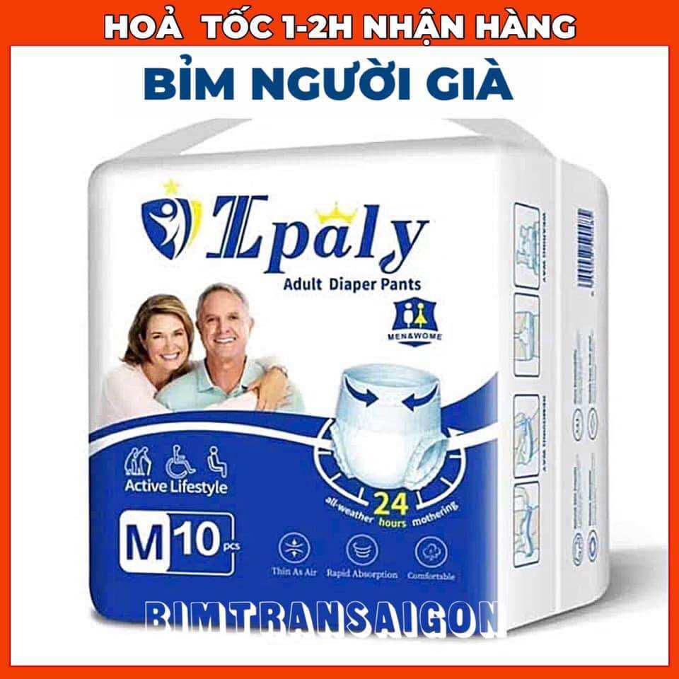  TÚI 10 MIẾNG TẢ QUẦN NGƯỜI CAO TUỔI EPOLY IPALY THẤM HÚT TỐT 
