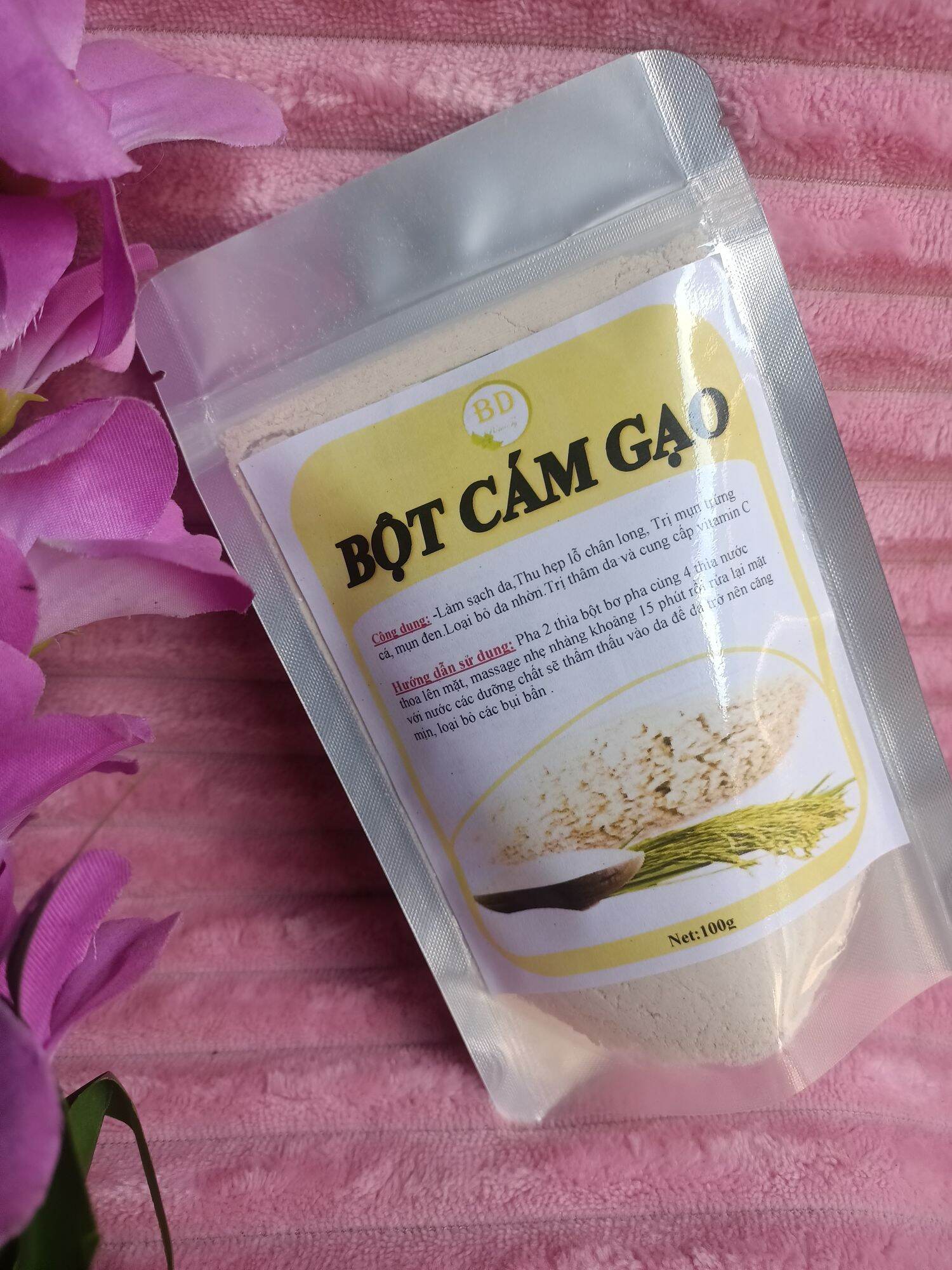 Bột cám gạo sữa nguyên chất thơm, siêu mịn