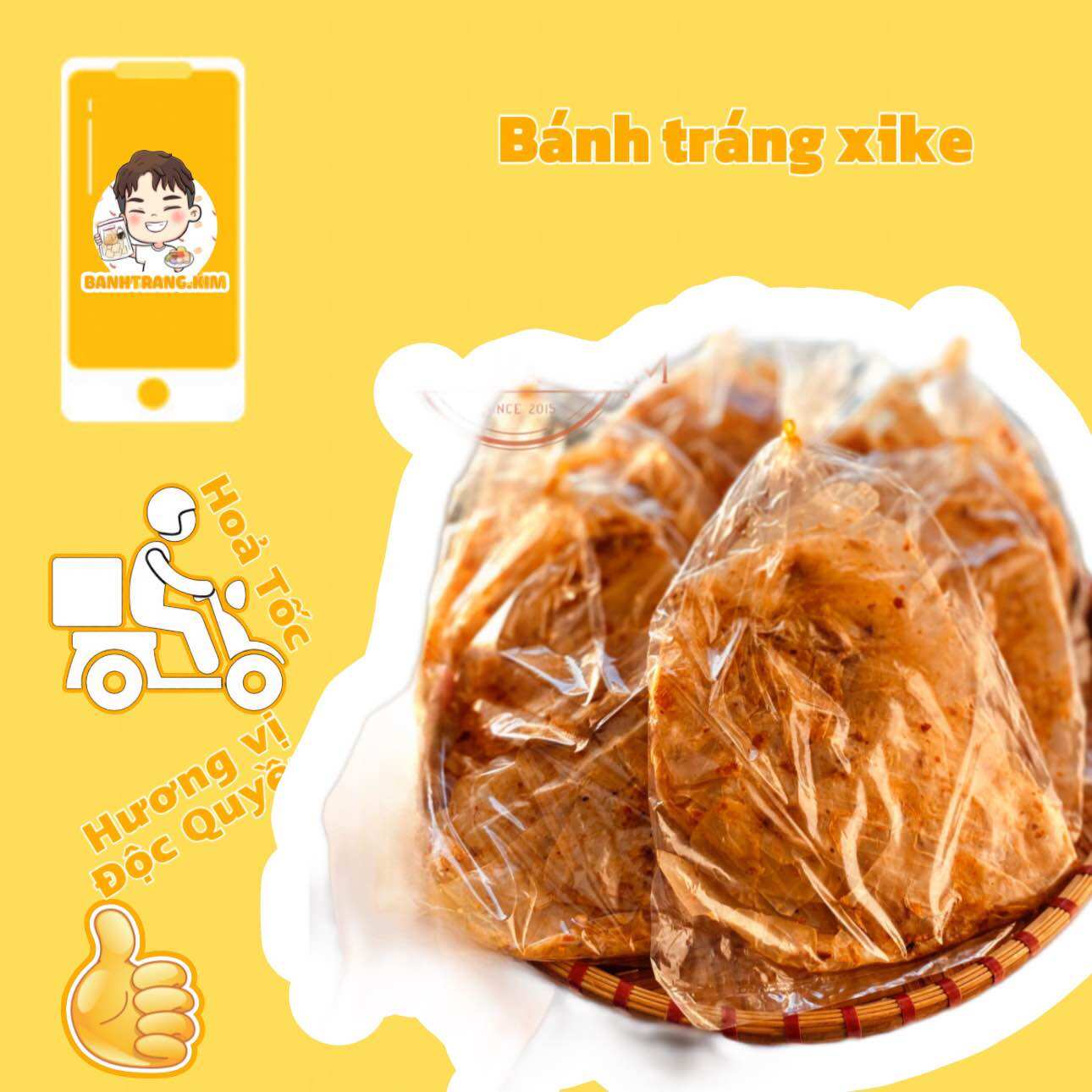 Bánh tráng xike
