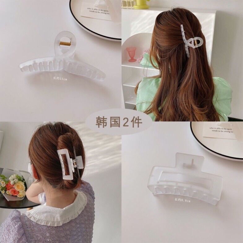Kẹp tóc nữ phong cách Hàn Quốc đơn giản