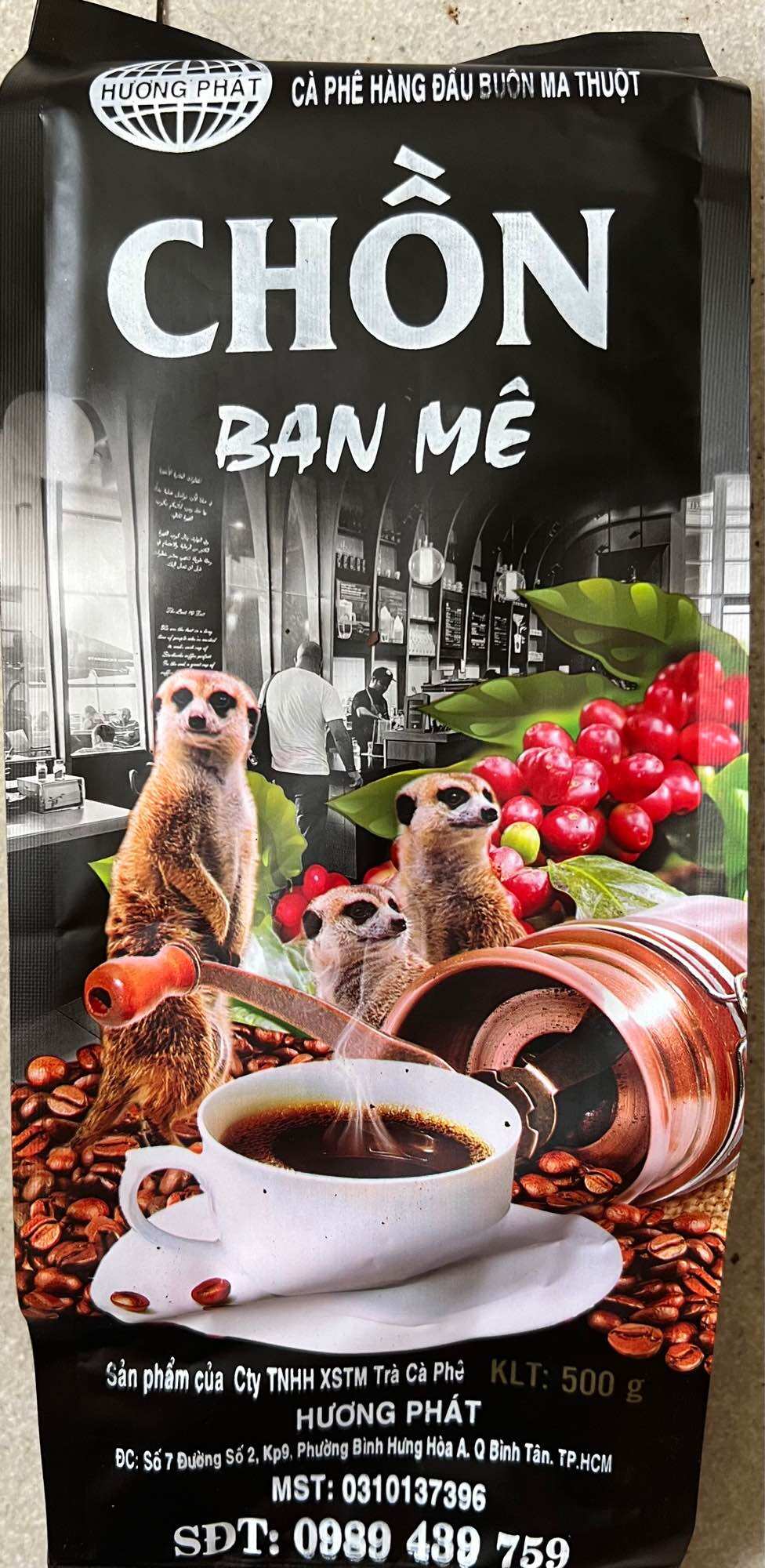 1kg Cà Phê Chồn Ban Mê