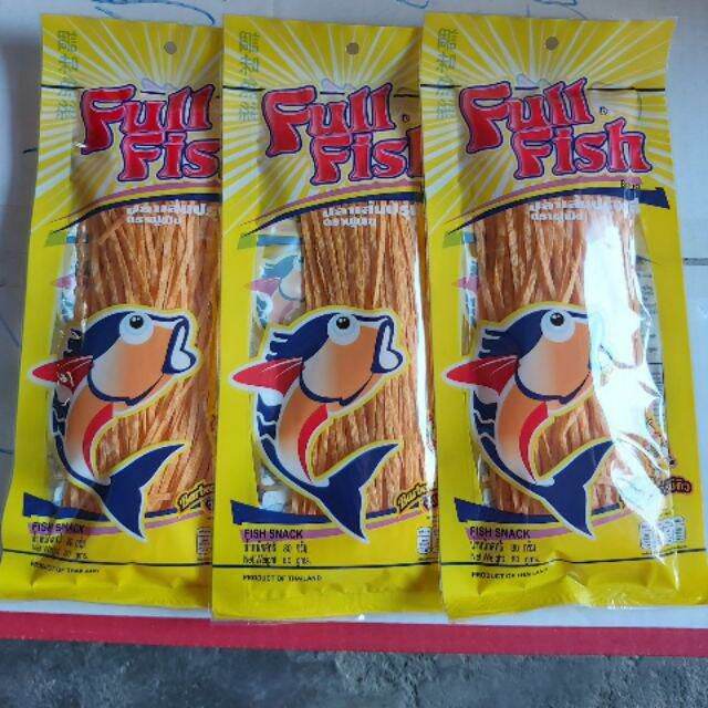 Cá khô sợi Full Fish 70g thái lan 4 vị
