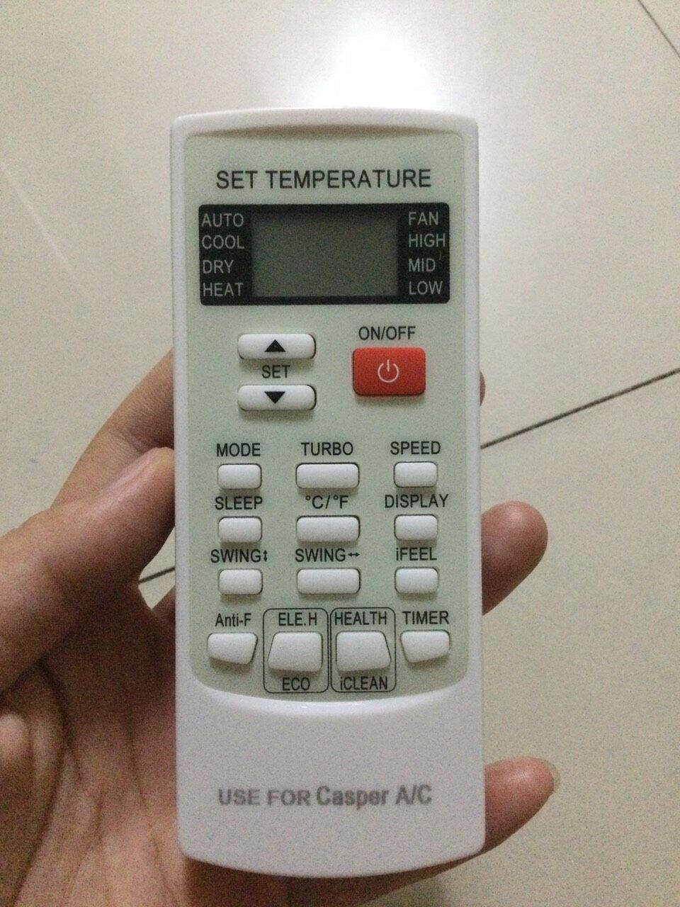 Remote điều khiển máy lạnh Casper