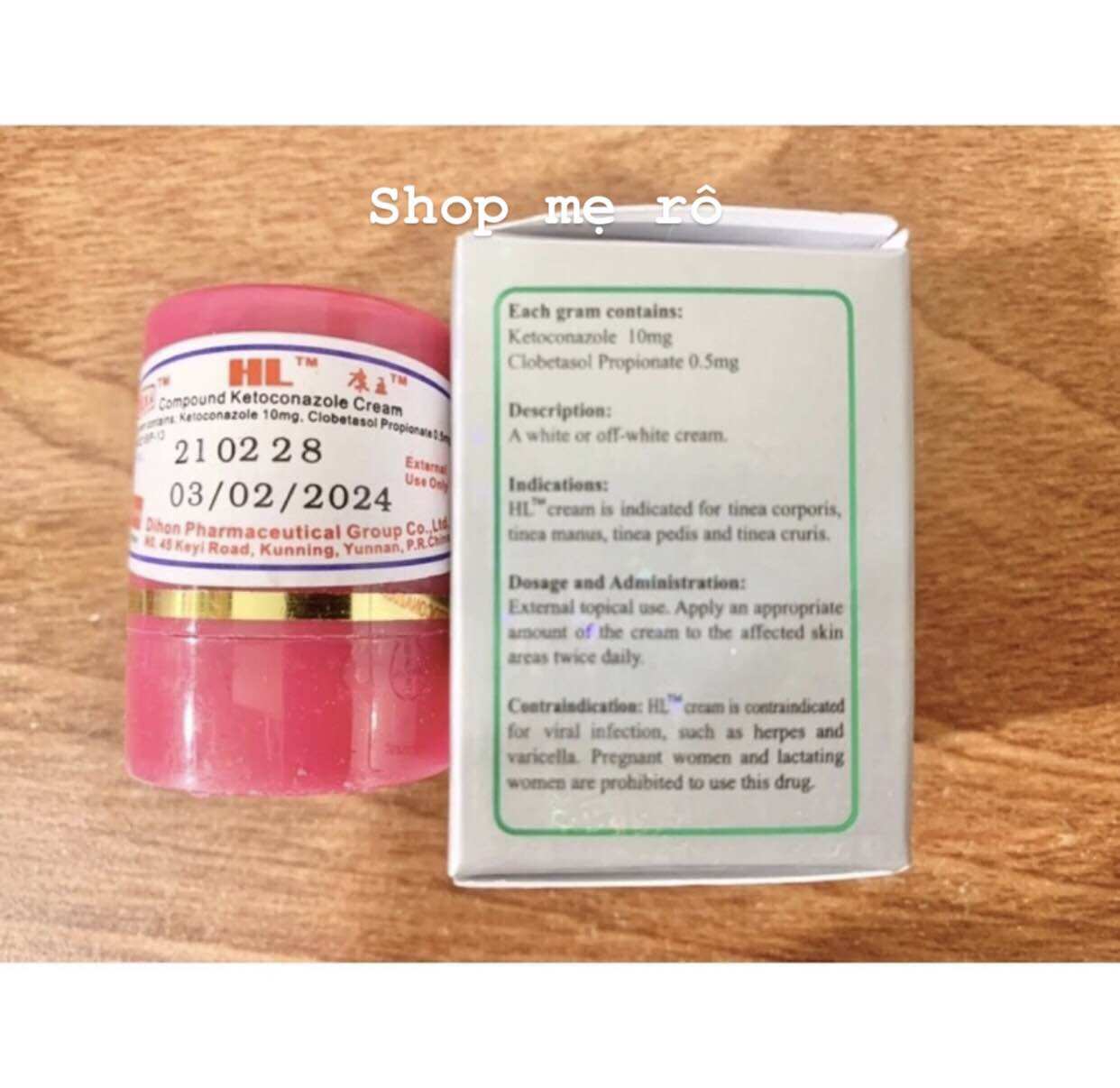 kem HL dưỡng trắng da 1 hủ 7g