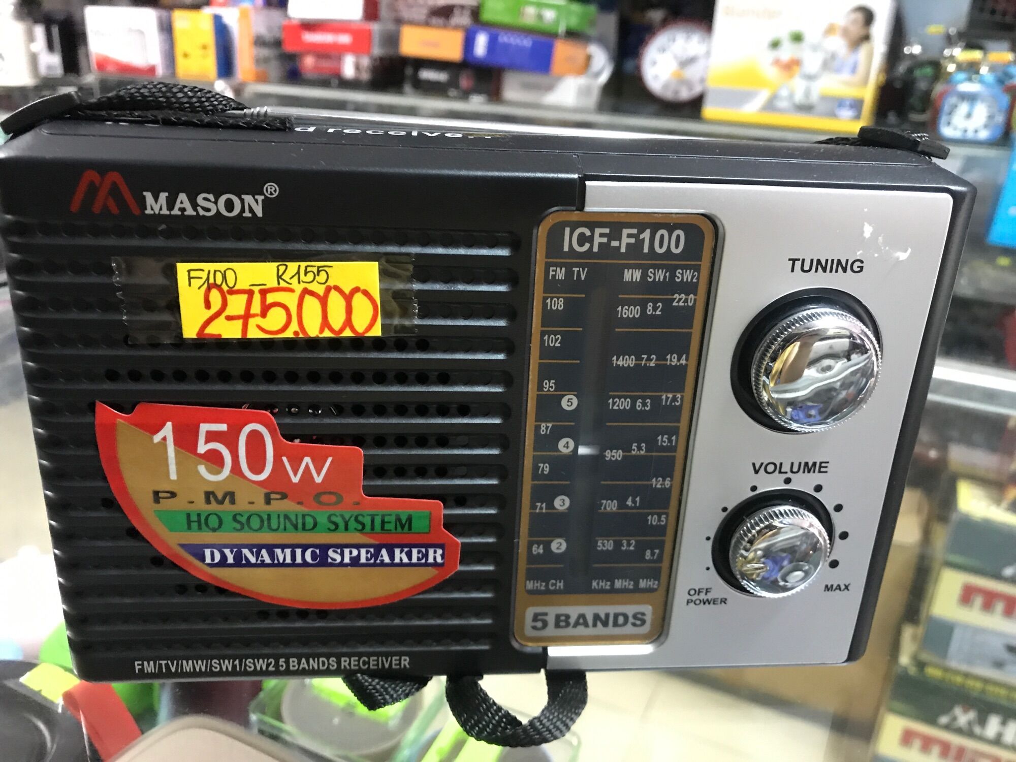 Đài radio chuyên dụng f100
